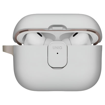 UNIQ Clyde-fodral för Apple AirPods Pro 3, Grå Beige