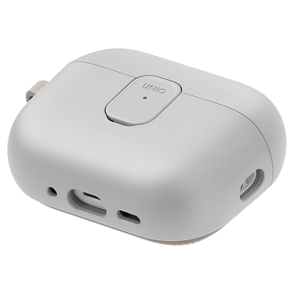 UNIQ Clyde-fodral för Apple AirPods Pro 3, Grå Beige