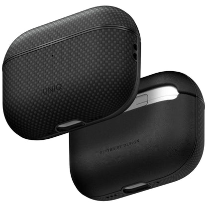 UNIQ Keva Prime fodral för Apple AirPods Pro 3, Svart