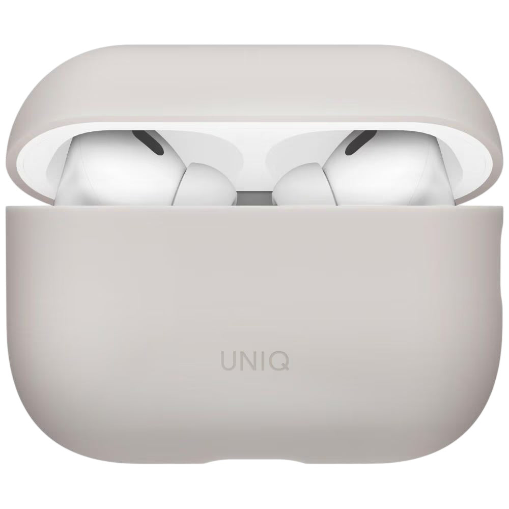 UNIQ Lino-fodral för Apple AirPods Pro 3, Beige