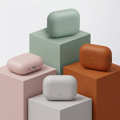 UNIQ Lino-fodral för Apple AirPods Pro 3, Beige