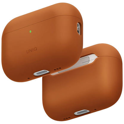 UNIQ Lino-fodral för Apple AirPods Pro 3, Orange