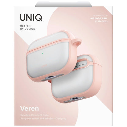 UNIQ Veren fodral för Apple AirPods Pro 3, Rosa