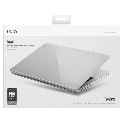 UNIQ Vero-fodral för Apple MacBook Air 15 tum (2026) / (2025) / (2024) / (2023), Transparent