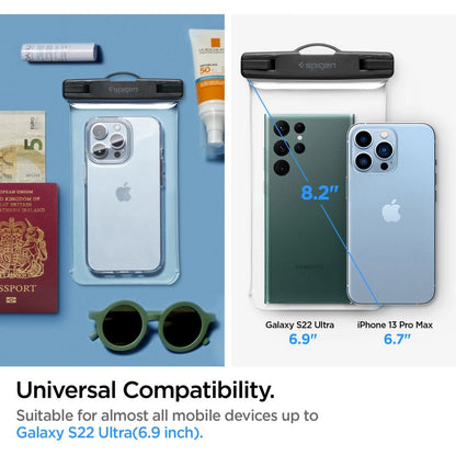 Universal Vattentät Fodral, Spigen, A601, Transparent