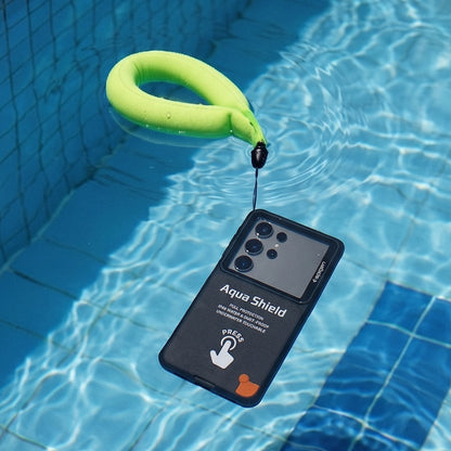 Universellt vattentätt fodral Spigen, Aqua Shield A604, svart ACS11675