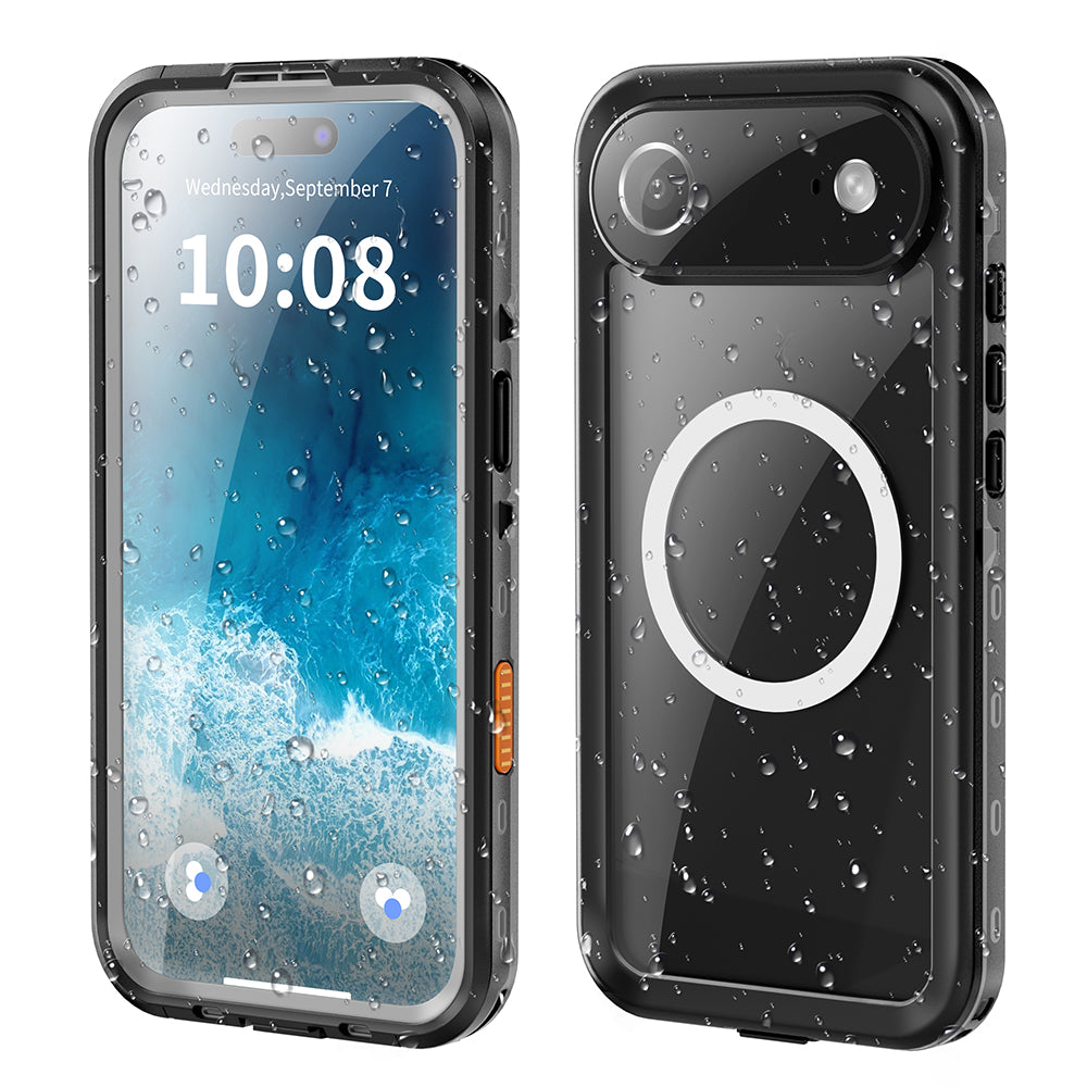 Vattentätt skal för Apple iPhone 17 Air, ShellBox, Svart