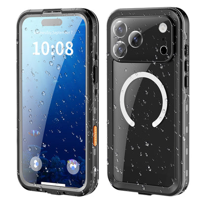 Vattentätt fodral för Apple iPhone 18 Pro / 17 Pro, ShellBox, Svart