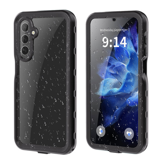 Vattentät fodral för Samsung Galaxy A16 5G A166 / A16 4G A165, ShellBox, Svart
