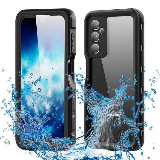 Vattentätt fodral för Samsung Galaxy A25 A256, ShellBox, Svart
