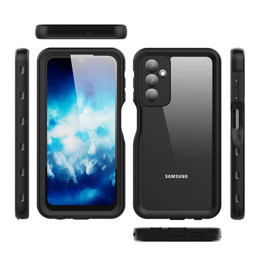 Vattentätt fodral för Samsung Galaxy A25 A256, ShellBox, Svart