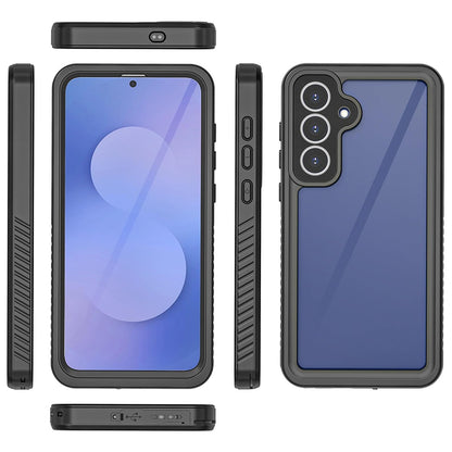 Vattentätt fodral för Samsung Galaxy S25 FE, ShellBox, Svart