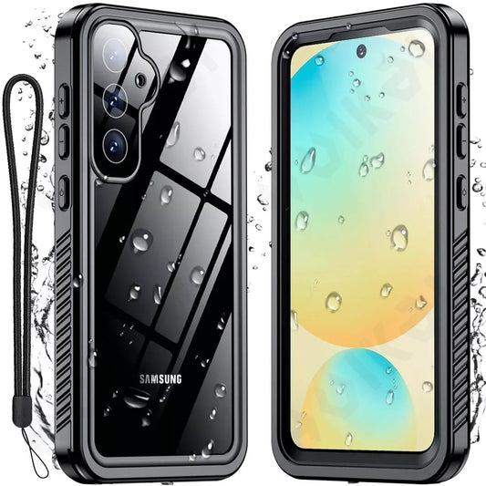 Waterproof Case for Samsung Galaxy S25 S931, ShellBox, Black