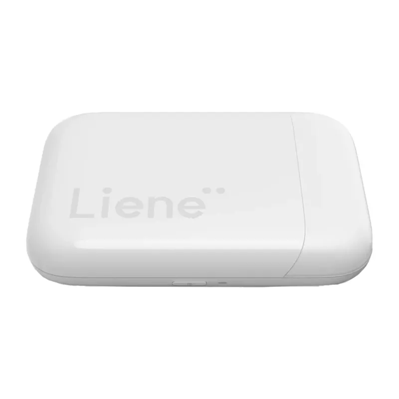 Bärbar fotoprinter Liene Pearl 2x3, vit