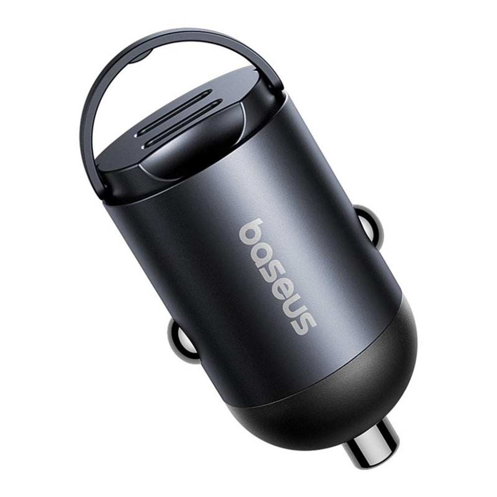 Bil laddare Baseus Tiny Star, 30W, 3A, 2 x USB-C, Svart C00035001121-03