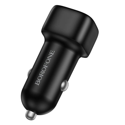 Bil laddare Borofone BZ34 Cloud, 18W, 3A, 1 x USB-A, Svart