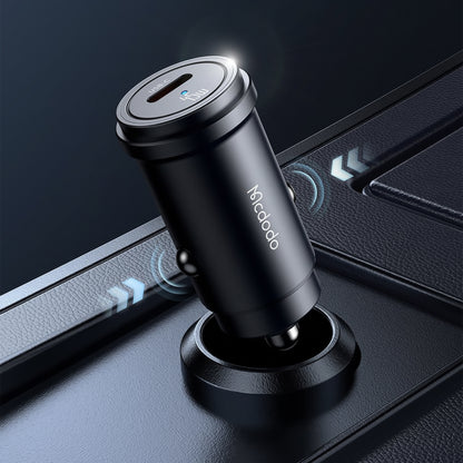 Billaddare med USB-C-kabel Mcdodo CC-7495, 45W, 3A, 1 x USB-C, Svart