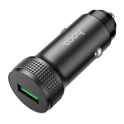 Bil-laddare HOCO Z49A, 18W, 3A, 1 x USB-A, Svart