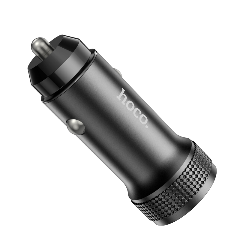 Bil-laddare HOCO Z49A, 18W, 3A, 1 x USB-A, Svart