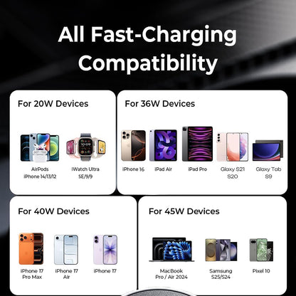 Bil laddare Lisen, 45W, 3A, 2 x USB-C, Svart YL0223080007