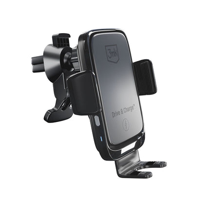 Trådlös Bil Laddare 3MK Drive&Charge, 15W, 1.67A, Svart