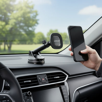 Trådlös Bil Laddare Acefast D47, 15W, 1.67A, Svart