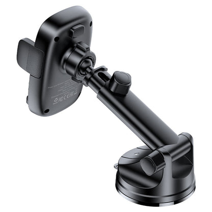 Trådlös Bil Laddare Acefast D49, 15W, 1.67A, Svart