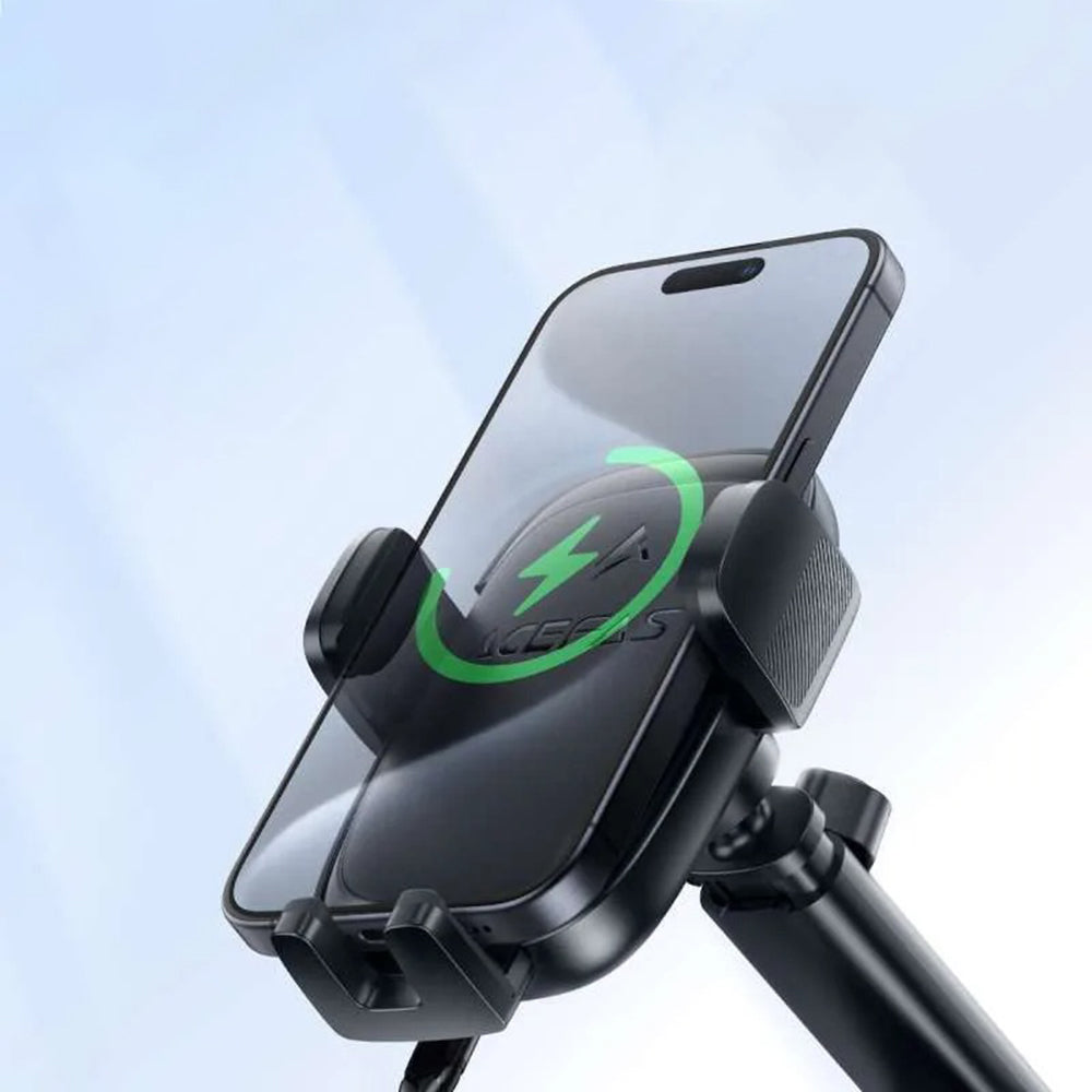 Trådlös Bil Laddare Acefast D49, 15W, 1.67A, Svart