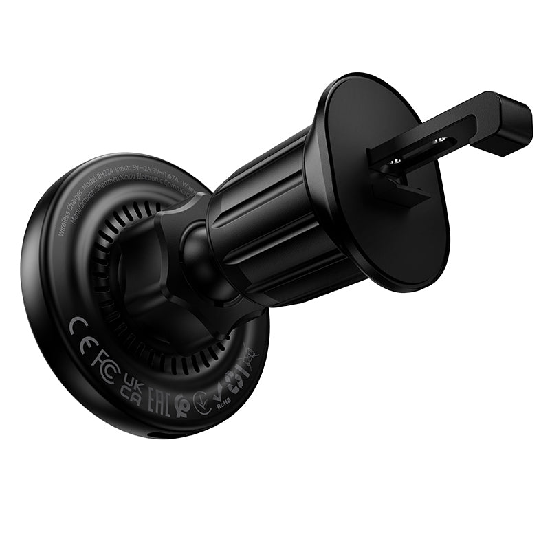Trådlös Bil Laddare Borofone BH224 Flash, 15W, 1.67A, Svart