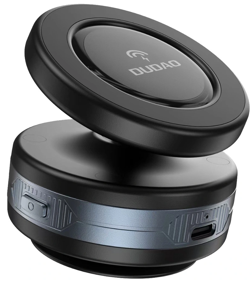 Dudao F24Max Trådlös Billaddare, 15W, 1.67A, Svart