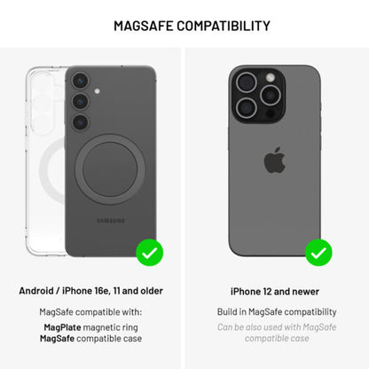 Fixed MagRound 2 XL Wireless Car Charger, 15W, 1.67A, Black