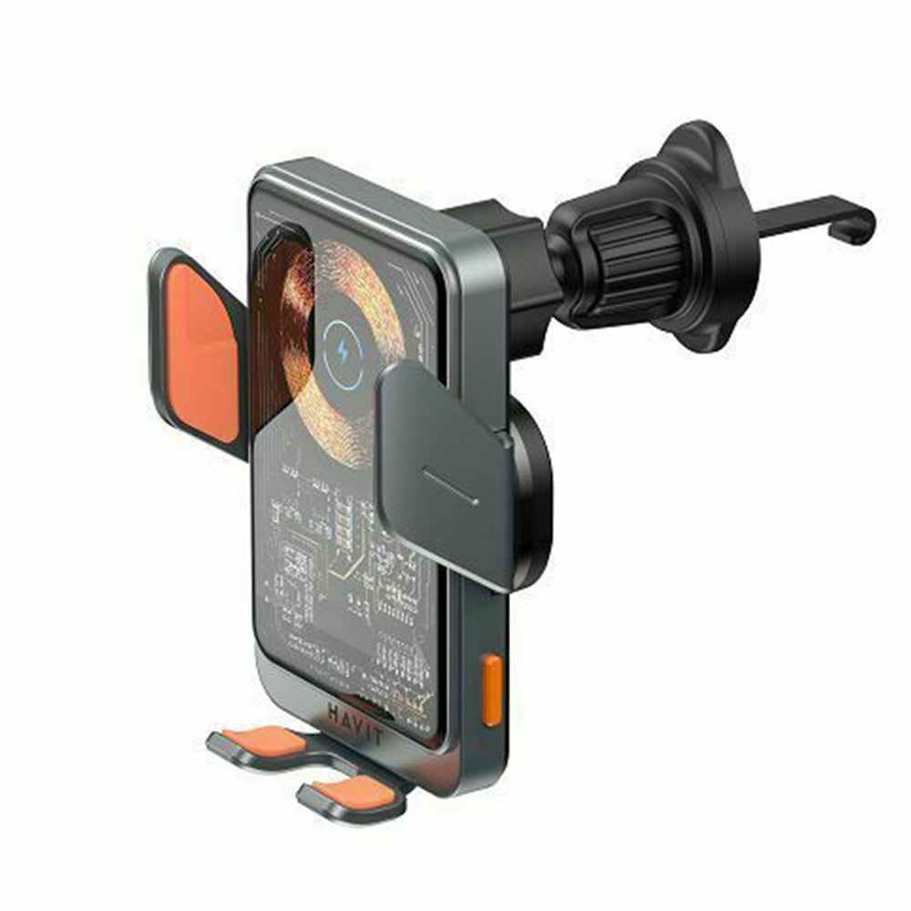 Trådlös Bil Laddare HAVIT W3033, 15W, 1.67A, Svart Silver