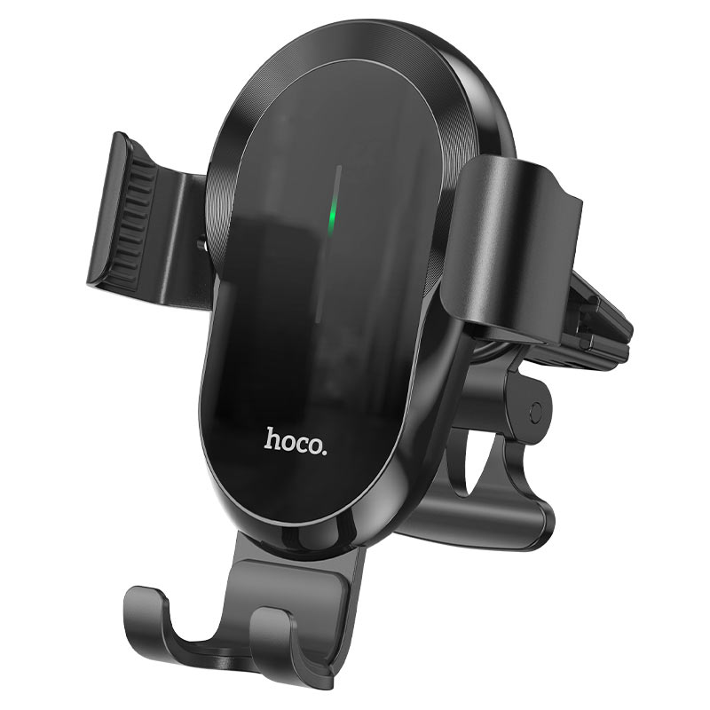 Trådlös Bil Laddare HOCO CA105, 15W, 1.67A, Svart