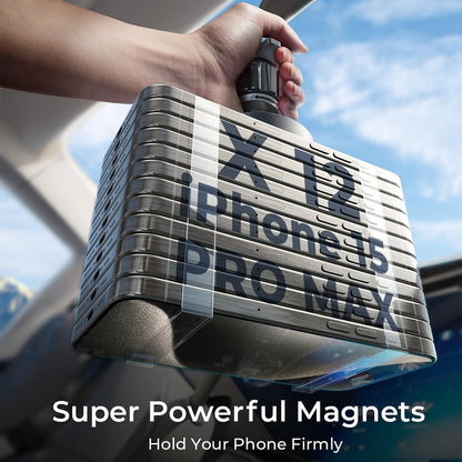 Trådlös Bil Laddare Lisen, 15W, 1.67A, Svart YL0223070007