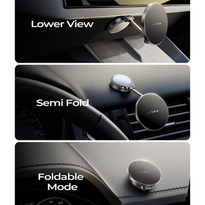 Trådlös Bil Laddare Lisen, 15W, 1.67A, Svart YL0223090006