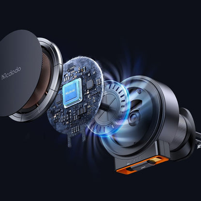 Trådlös Bil Laddare McDodo CH-0090, 15W, 1.67A, Svart