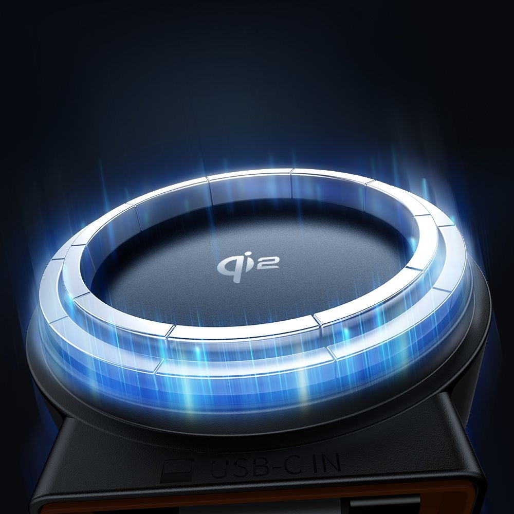 Trådlös Bil Laddare McDodo CH-0091, 15W, 1.67A, Guld