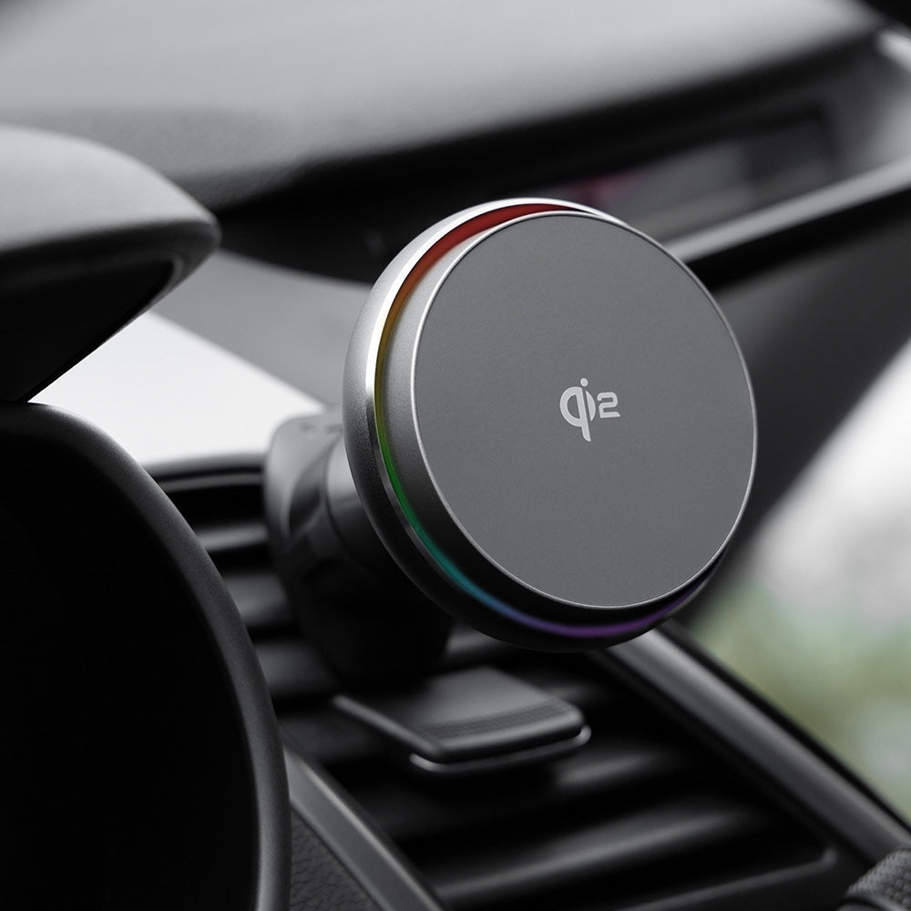 Trådlös Bil Laddare Proove Icecore, 15W, 1.67A, Grå WHIC15002003