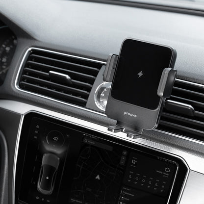 Trådlös Bil Laddare Proove Sonic, 15W, 1.67A, Grå WHSN15002001