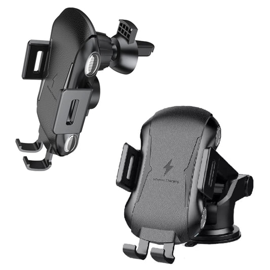 Trådlös Bil Laddare Techsuit CAPD032 Premium, 10W, 1.1A, Svart