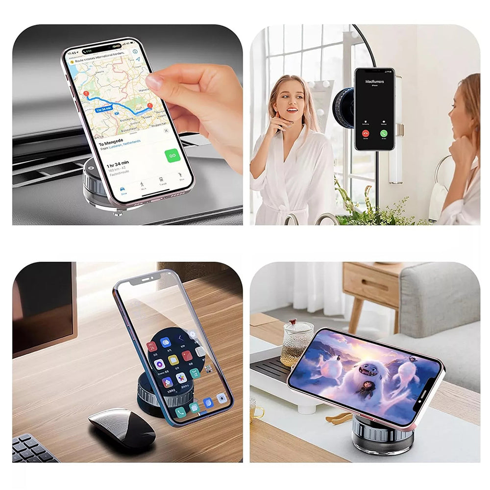 Trådlös Bil Laddare Techsuit HOLD253, 15W, 1.67A, Svart