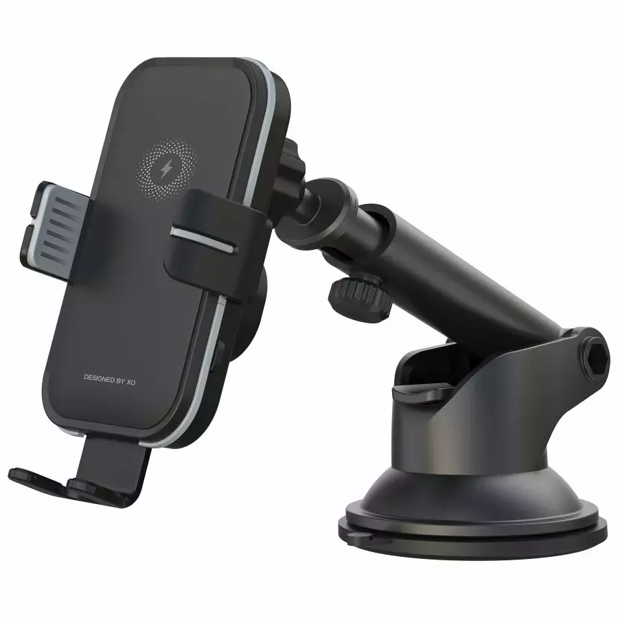 Trådlös Bil Laddare XO Design WX027, 15W, 1.67A, Svart