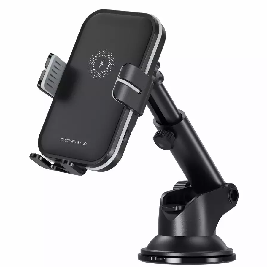 Trådlös Bil Laddare XO Design WX027, 15W, 1.67A, Svart