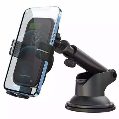 Trådlös Bil Laddare XO Design WX027, 15W, 1.67A, Svart
