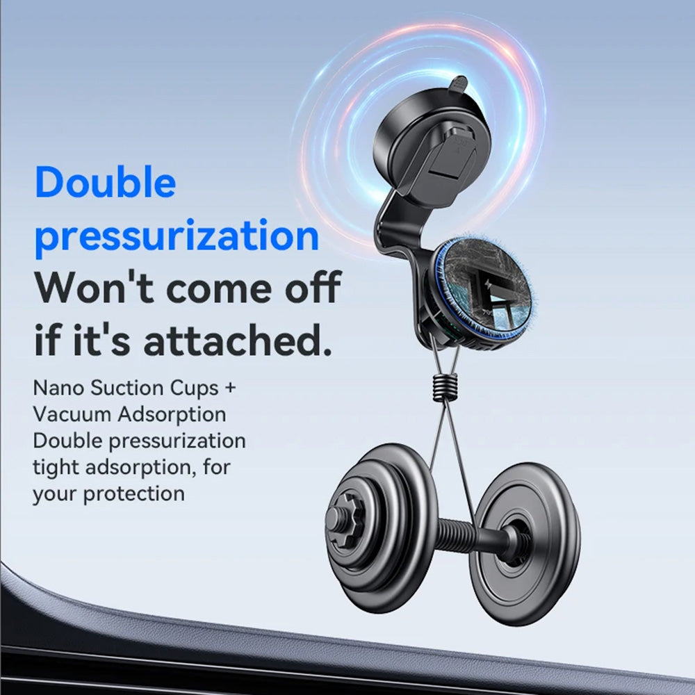 Trådlös Bil Laddare Yesido C311, 15W, 1.67A, Svart