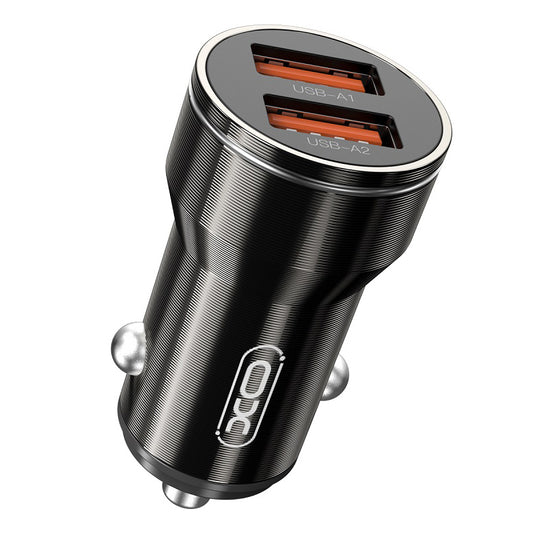 Bil laddare XO Design CC48, 12W, 2.4A, Svart