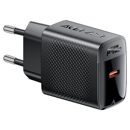 Acefast A102 Network Charger, 30W, 3A, 1 x USB-C, Black
