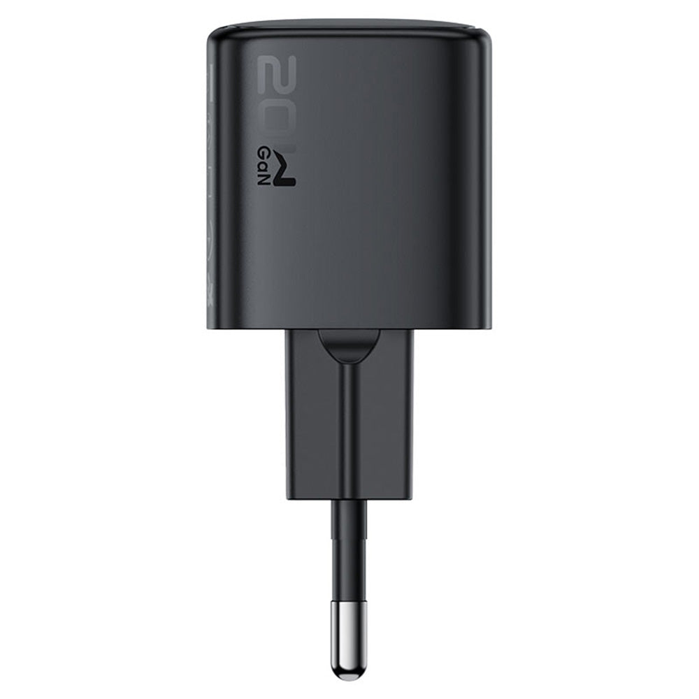 Nätverksladdare Acefast A117, 20W, 3A, 1 x USB-C, Svart