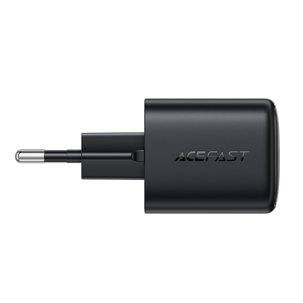 Nätverksladdare Acefast A136, 40W, 3A, 1 x USB-C, Svart