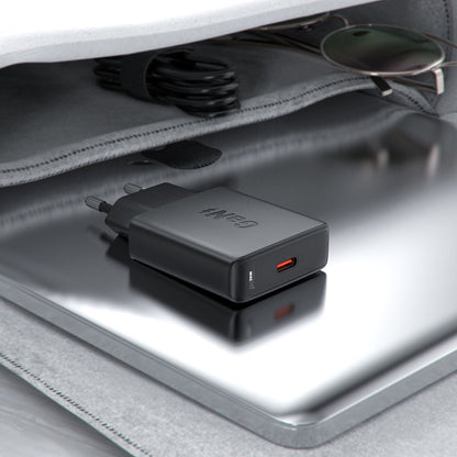 Nätverksladdare Acefast A65, 20W, 3A, 1 x USB-C, Svart